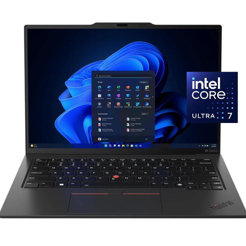 Lenovo ThinkPad X1 Carbon Gen 12 - 14.0" WUXGA / Ultra 7 155U / 16GB / 1TB (NVMe M.2 SSD) / Win 11 Pro / 3YW / Arabic/English / Black - Laptop