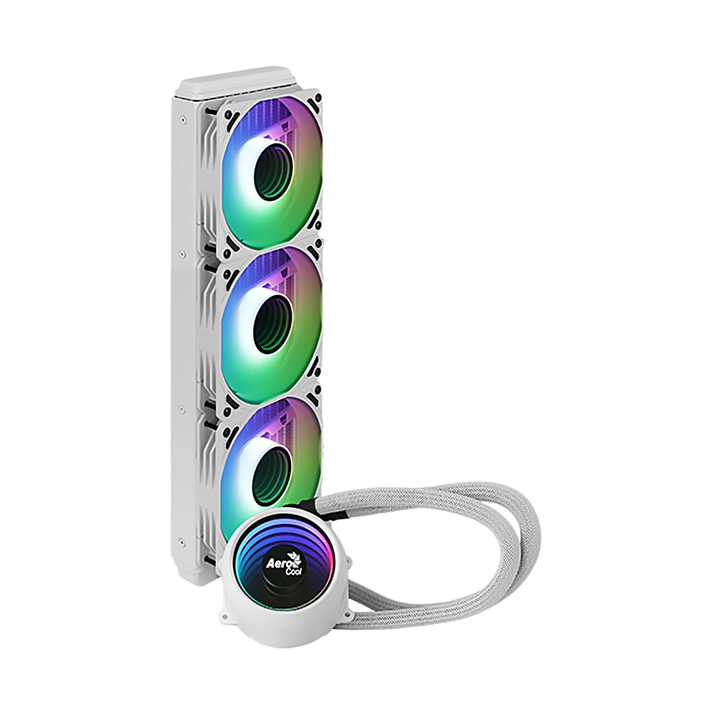 Aerocool Mirage L360 ARGB Liquid Cooler - 360mm / White
