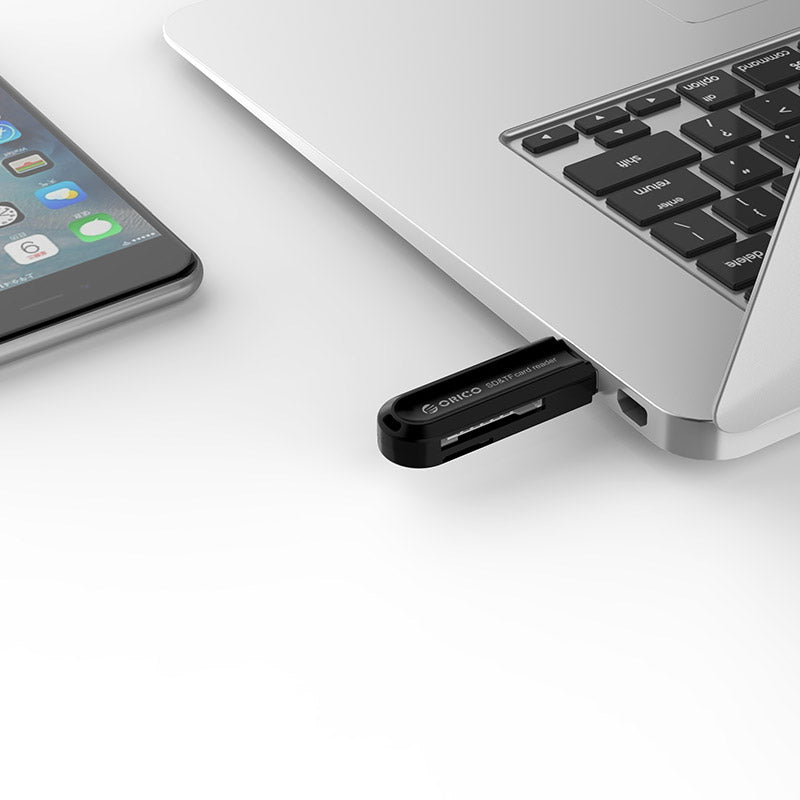 ORICO TF/SD Card Reader - USB-A / Black