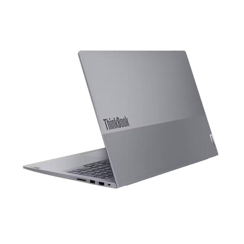 Lenovo ThinkBook 16 Gen 6 - 16" WUXGA / i7 / 8GB / 512GB (NVMe M.2 SSD) / Win 11 Pro / 1YW / Arabic/English / Arctic Grey - Laptop