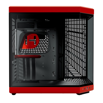HYTE Y70 Modern Aesthetic Mid Tower Case - Black/Red