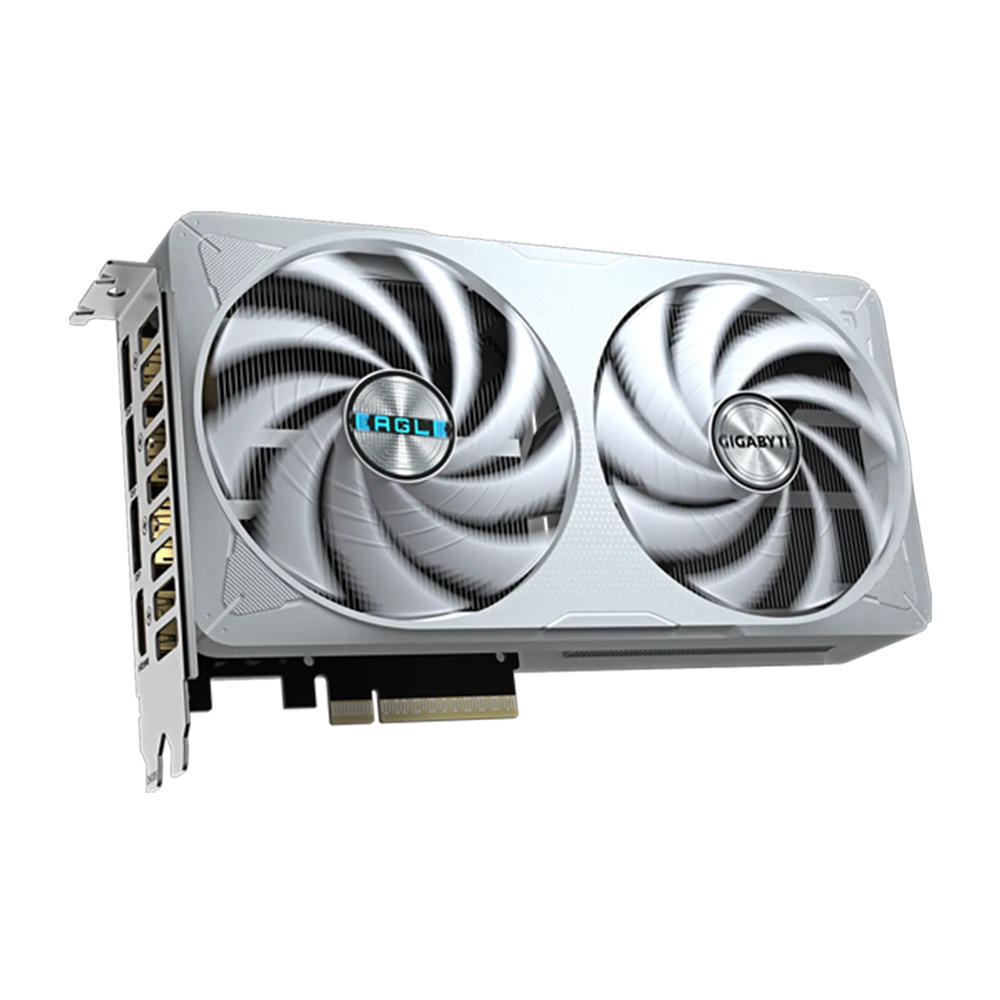 GIGABYTE EAGLE GeForce RTX 5060 Ti OC ICE Graphic Card - 8GB / 28Gbps / 128-bit / HDMI / DisplayPort / White