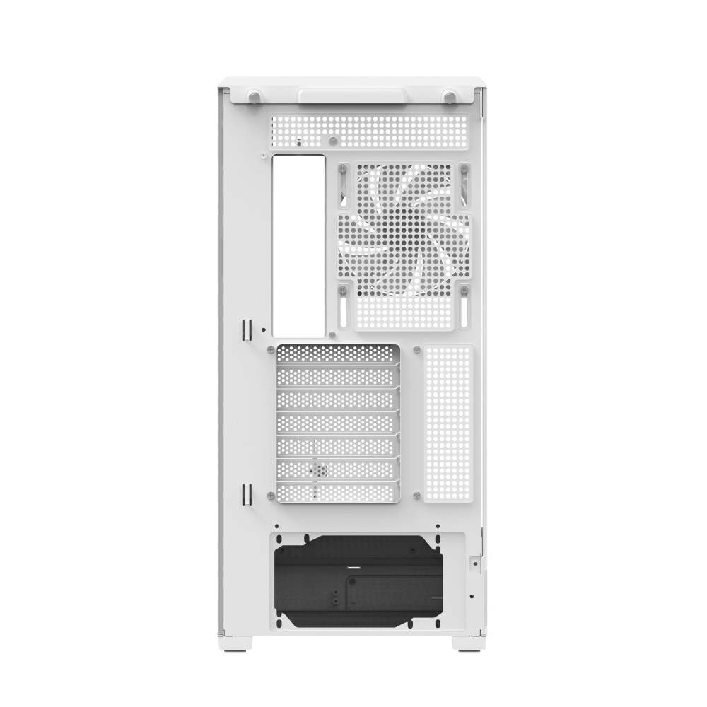Aerocool P500B Digi v1 Mid Tower Case - White