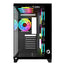 GAMEON Emperor Midnight Series Mid Tower Gaming Case - Black