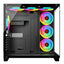GAMEON Emperor Midnight Series Mid Tower Gaming Case - Black