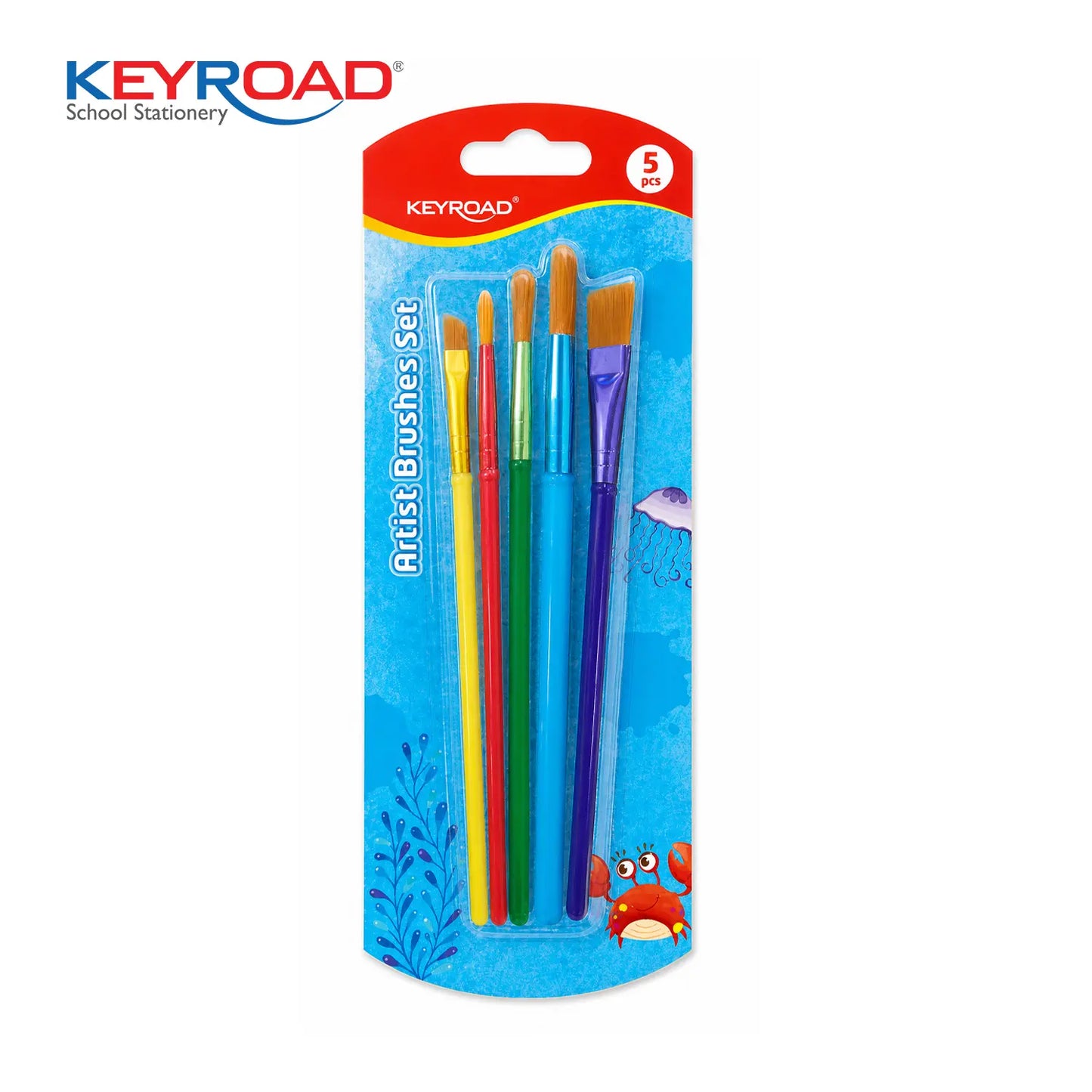 Keyroad Painting Brush - 5 Pieces