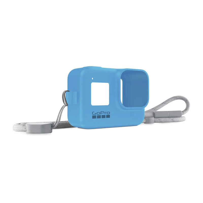 GoPro Sleeve + Lanyard For Hero 9 Blue