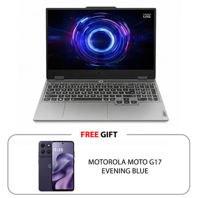 Lenovo LOQ  - 15.6" FHD / RTX 5060 8GB VGA / i7-14700HX / 16GB / 512GB (NVMe M.2 SSD) / Luna Grey