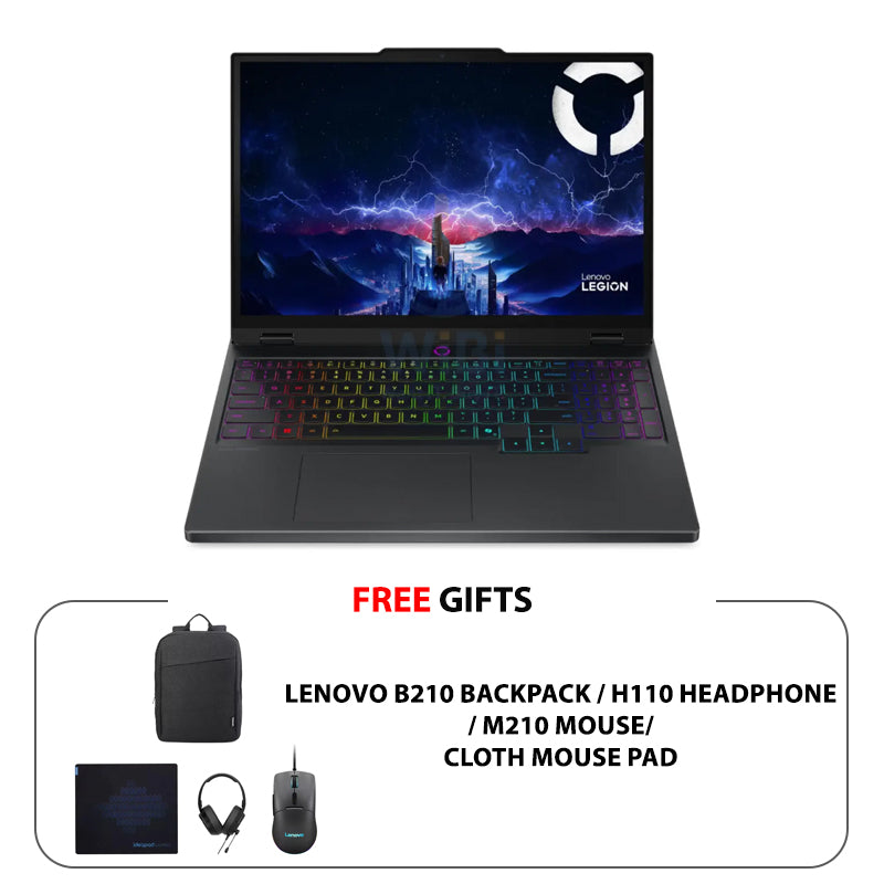 Lenovo Legion - 15.1" WQXGA / RTX 5070 8GB VGA / i9 / 32GB / 1TB (NVMe M.2 SSD) / Eclipse Black