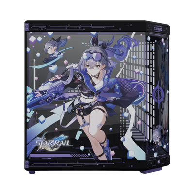 HYTE Y70 Silver Wolf Bundle E-ATX Case - Black