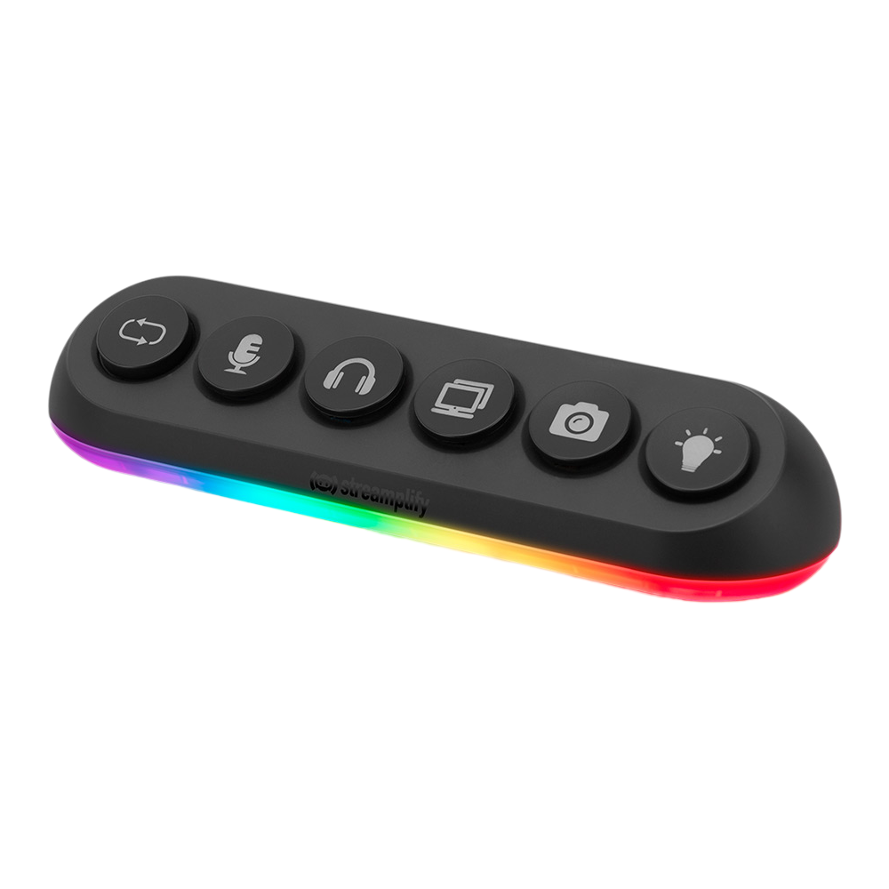 STREAMPLIFY HUB DECK 5 RGB - Black