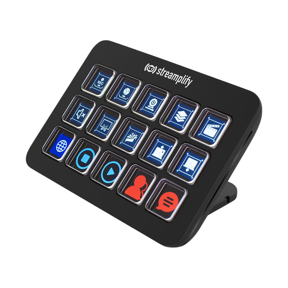 STREAMPLIFY STREAMING DECK - LCD / Black