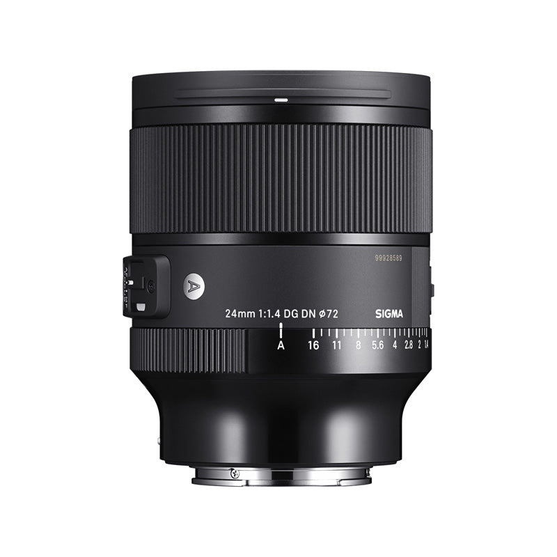 SIGMA DG DN Art Lens for Sony E - 24mm / Autofocus - Black