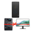 HP Pro Tower 290 G9 PC - i5-13500 / 8GB / 512GB (NVMe M.2 SSD) / 1YW / Desktop + Vertiv / Liebert itON 800VA (360W) UPS + HP Series 3 Pro 322pe Monitor - 21.45" FHD / Monitor - Bundle Offer