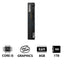 لينوفو ثينك سنتر M70q الجيل 4 تيني - آي 5 / 8 جيجابايت / 1 تيرابايت (NVMe م.2 إس إس دي) / ويندوز 11 برو / ضمان سنة - كمبيوتر مكتبي
