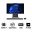 Lenovo IdeaCentre Gen 9 AIO PC - i7 / 8GB / 512GB (NVMe M.2 SSD) / 23.8" FHD Non-Touch / Win 11 Pro / 1YW / Luna Grey - Desktop