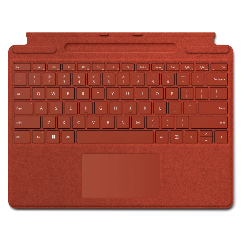مايكروسوفت سيرفس برو التوقيع لوحة مفاتيح مع   نحيف   قلم  2 - مغناطيسي / /الإنجليزية / الخشخاش أحمر - لوحة مفاتيح