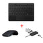Bundle Offer - Microsoft Surface Pro Signature Keyboard with Slim Pen 2 & Copilot / Arabic/English / Black - for Microsoft Surface Pro 9,10,11 + Microsoft Surface Arc Mouse - 2.40GHz / Wireless / Bluetooth / Black + Microsoft Surface USB4 Dock - Black