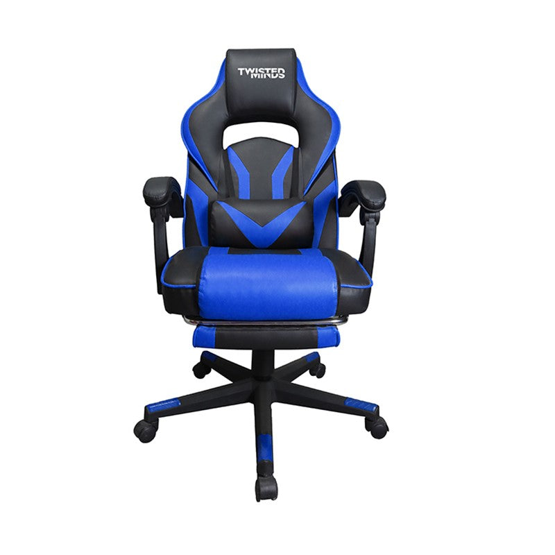 Twisted Minds Vintage Flip-up Series Gaming Chair - Blue