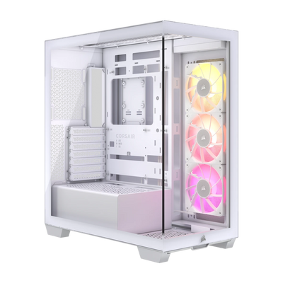 CORSAIR iCUE LINK 3500X RGB Mid Tower Case - White