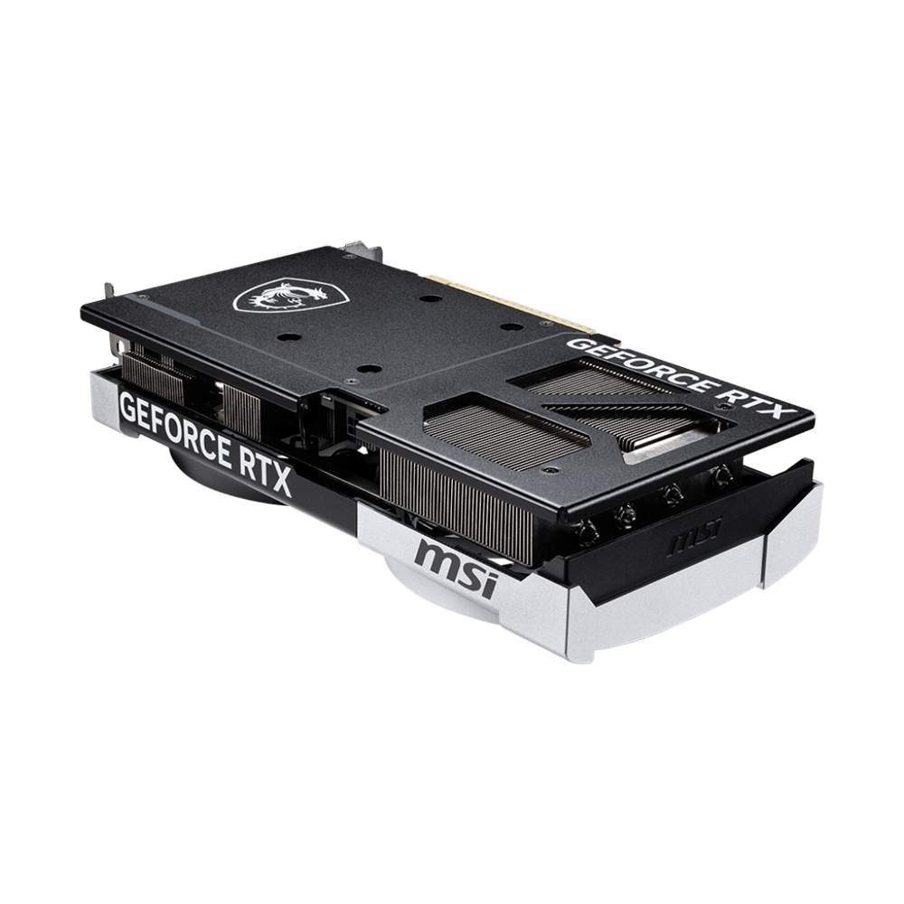 MSI VENTUS 2X GeForce RTX 5070 OC Graphic Card - 12GB / 28Gbps / 192-bit / HDMI / DisplayPort / Black