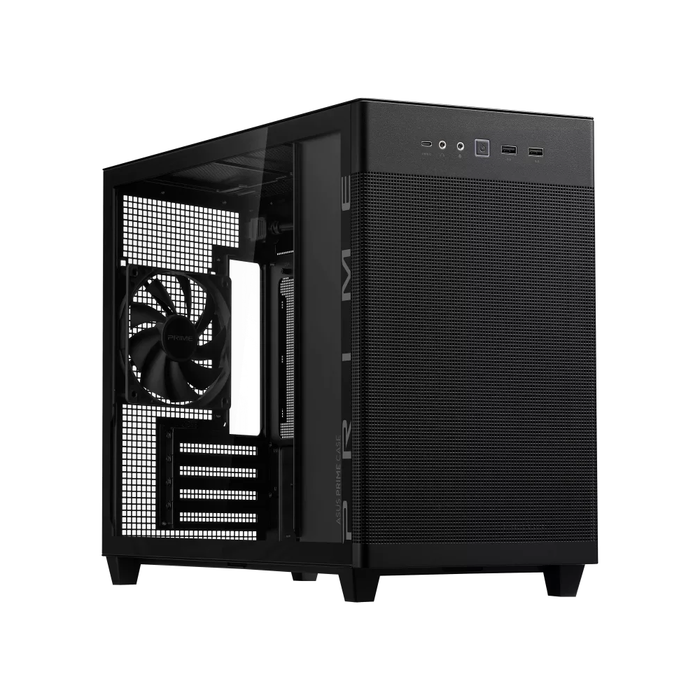 ASUS Prime AP201 Micro-ATX Case - Black