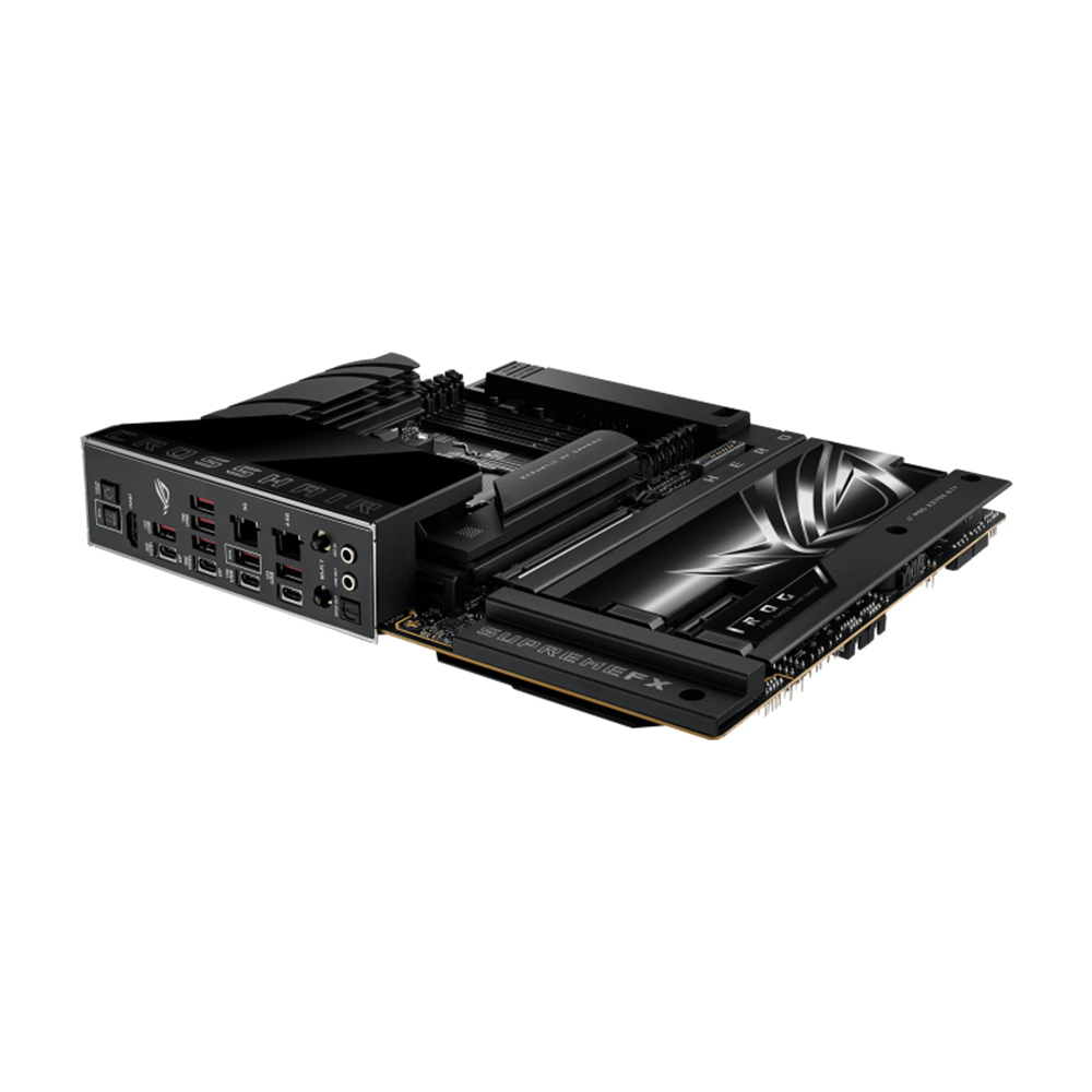 ASUS ROG CROSSHAIR X870E HERO BTF Motherboard - DDR5 / Wi-Fi / Bluetooth / HDMI / DisplayPort / Ethernet / USB - Black