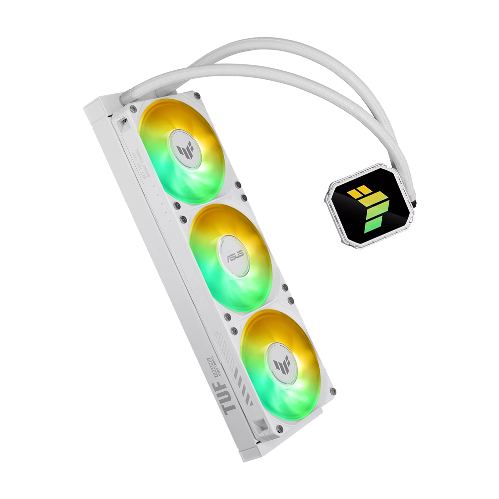 ASUS TUF GAMING III 360 ARGB Liquid Cooler - White