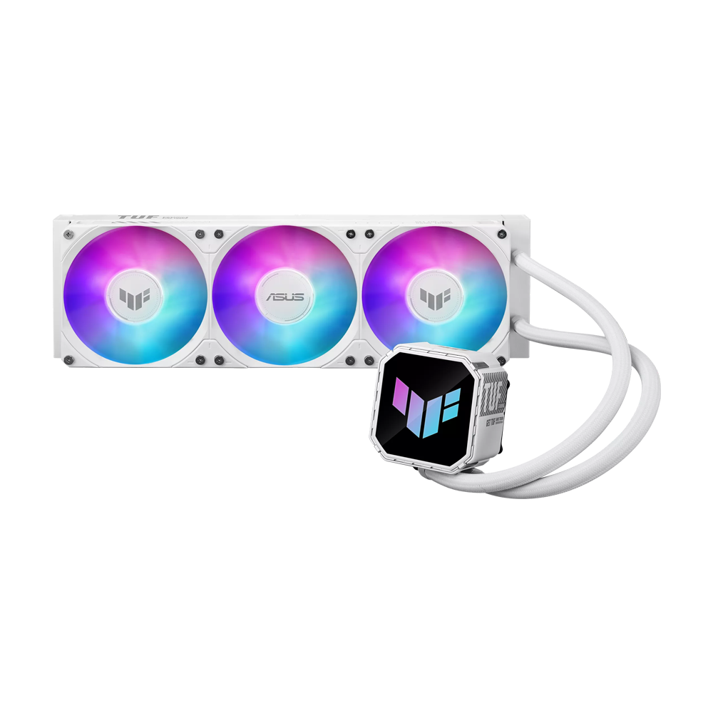 ASUS TUF GAMING III 360 ARGB Liquid Cooler - White