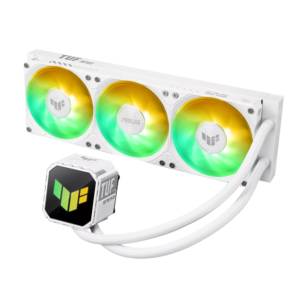 ASUS TUF GAMING III 360 ARGB Liquid Cooler - White