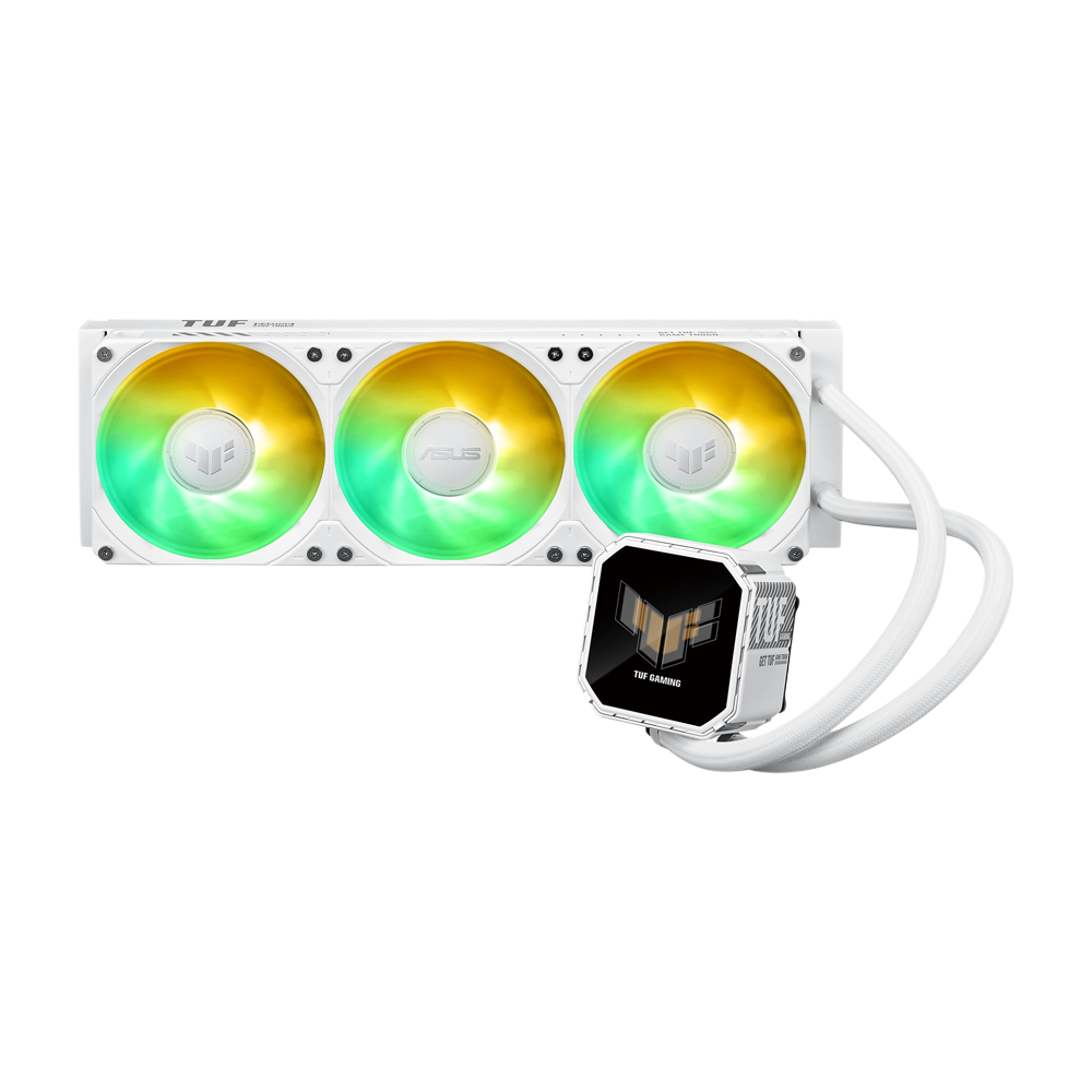 ASUS TUF GAMING III 360 LCD Liquid Cooler - White