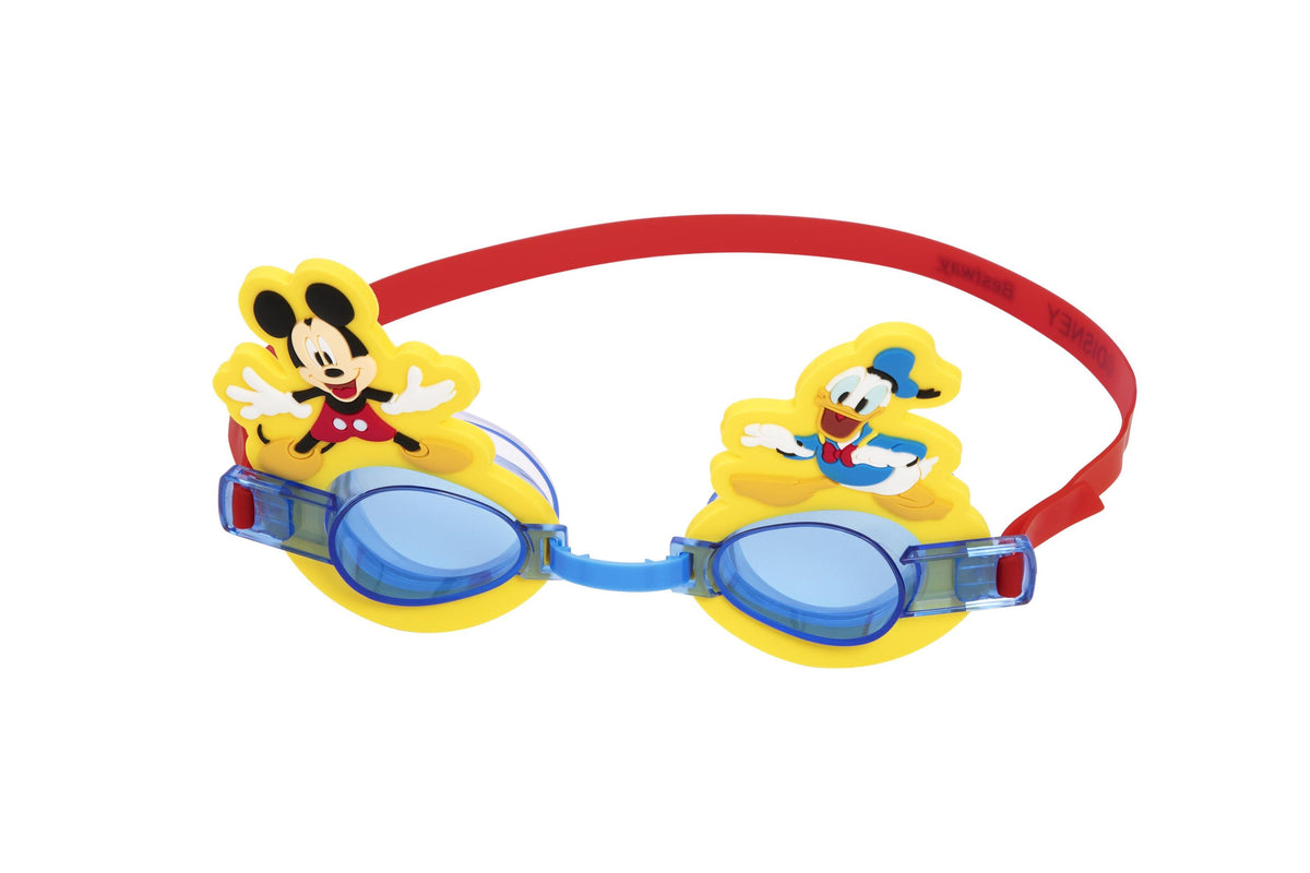 Bestway  Deluxe Goggles Mickey (One Pair Of Goggles, 1 Assorted Character Designs) Age 3+