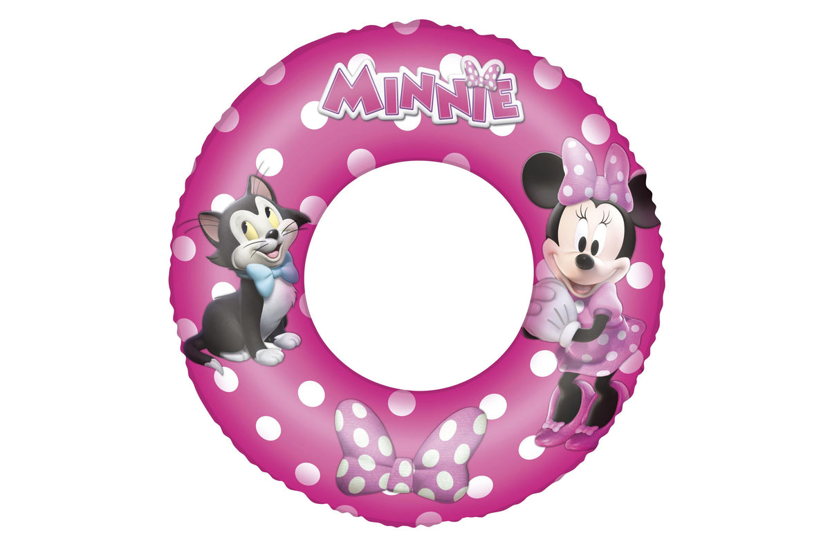 Bestway 56Cm Swim Tube (Contents:1 Swim Ring.) Age 3-6 - Minnie Mouse