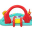 Bestway 2.21M X 1.93M X 1.17M Play Center (Contents: 1 Pool, 3 Star Rings, 6 Play Balls, Repair Patch.) Age 2+