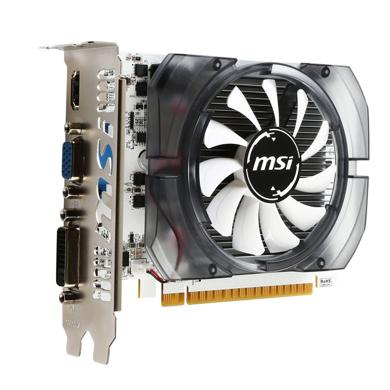 MSI NVIDIA GeForce® GT 730 - 4GB / DDR3 / 128-Bit / PCIe / D-Sub / HDMI / DVI