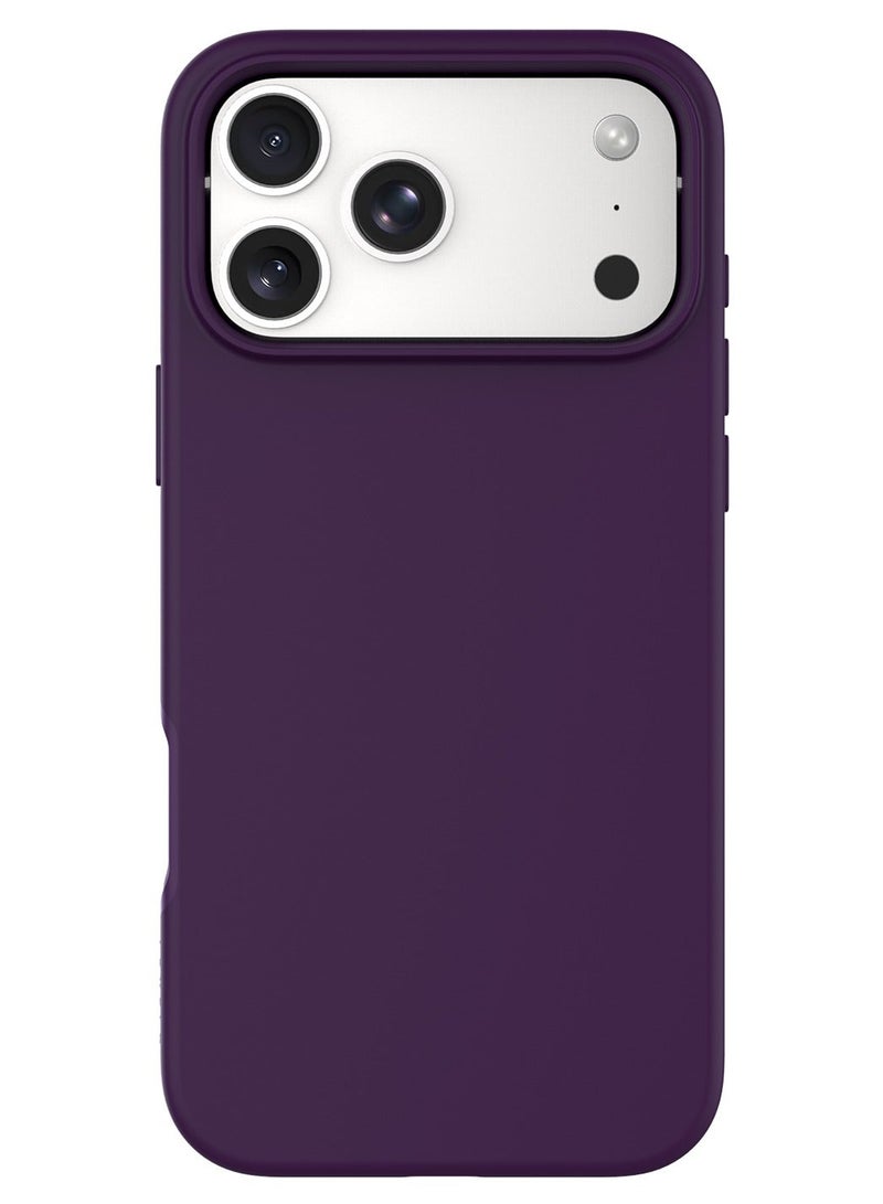 Levelo Dale MagSafe TPU+PC Solid Case For Apple iPhone 18 Pro - Burgundy