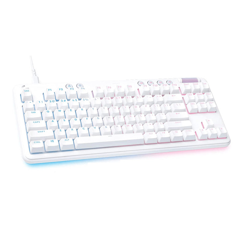 Logitech G713 TKL Tactile / Logite Gaming Wired Keyboard - Off-White