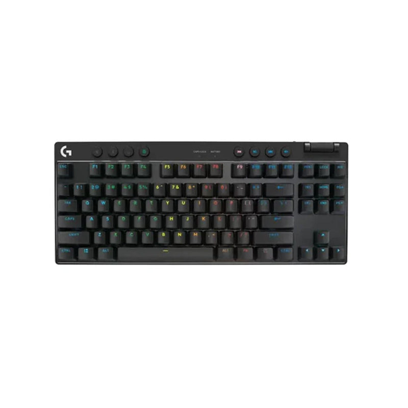 Logitech Pro X TKL Lightspeed Wireless Gaming Keyboard - Black