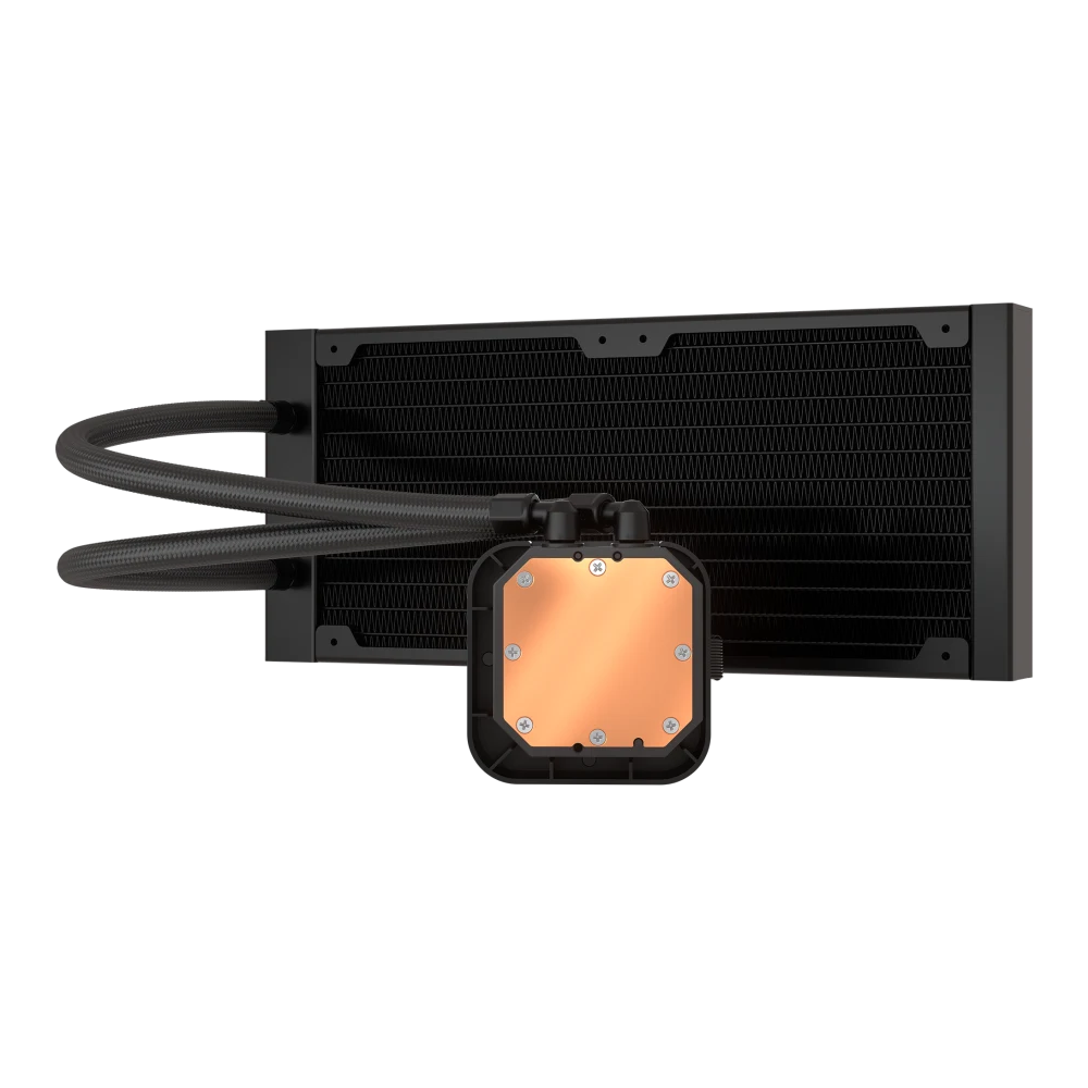 CORSAIR iCUE H100i ELITE LCD Display Liquid CPU Cooler - Black