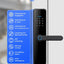 Gopeta High-Quality Smart TTlock for the wooden doors C91 Pro - Silver