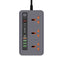 Porodo Multi-Port Power HUB 4 USB-A/USB-C Ultimate Home & Office Kit - 2Meter - Gray