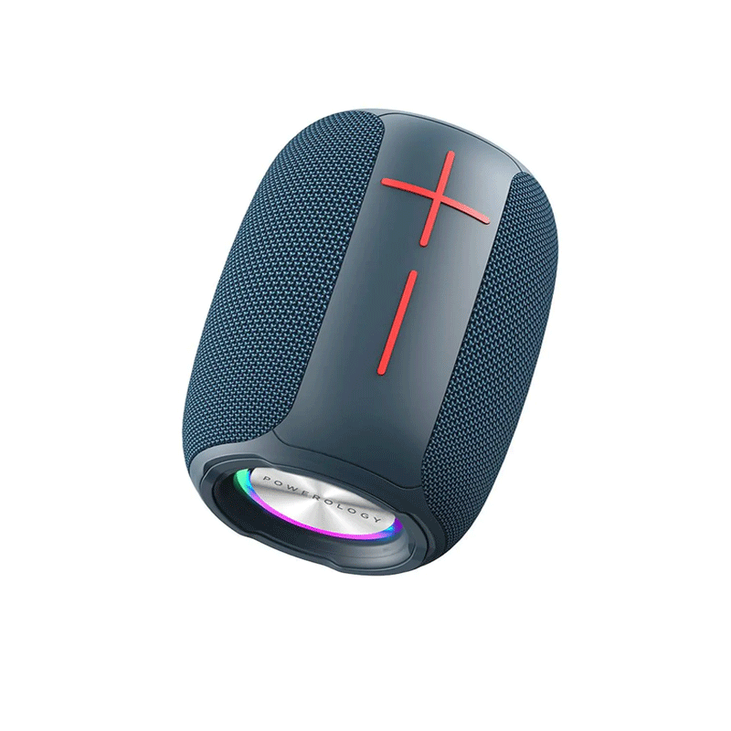 Powerology Ghost Speaker - Bluetooth 5.0 / Water-Resistant / Navy Blue