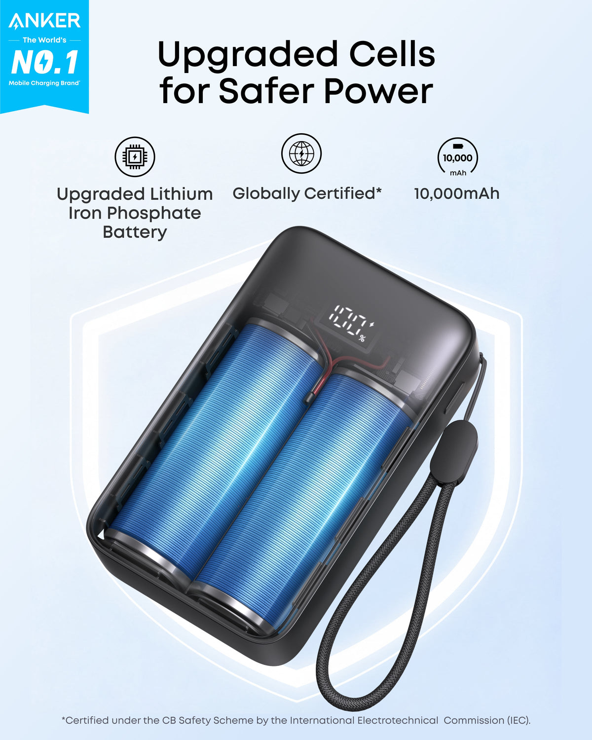 Anker Zolo Power Bank - 10000 mAh / 30W / Black