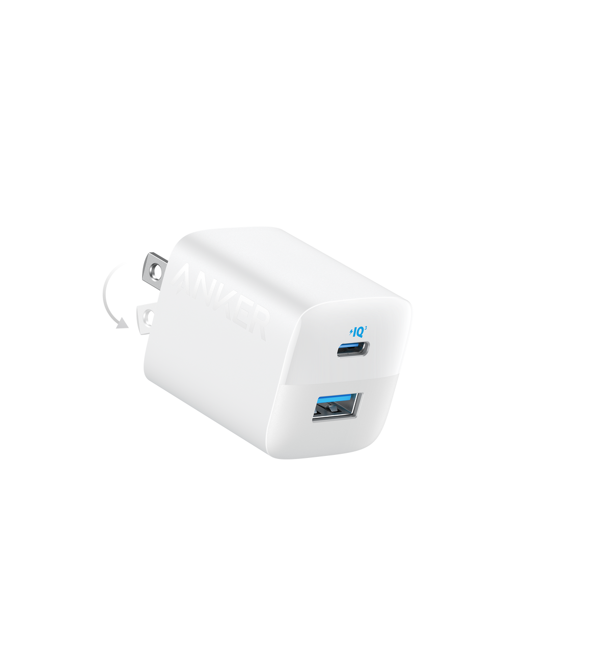 Anker 323 Charger - 33 W / USB-C To Lightning / 3ft / White