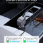 Anker Nano Car Charger - 75W / USB-C / Retractable Cables Silver