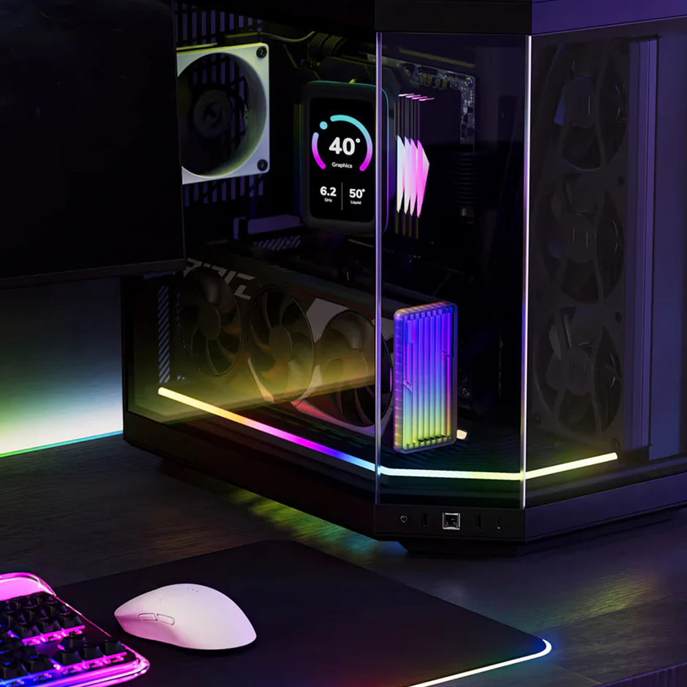 HYTE NOODLE LN60 2nd Gen Light Strip - Black