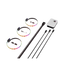 HYTE LS10 qRGB LED Strip 3 Pack with NP50 Nexus Controll Hub