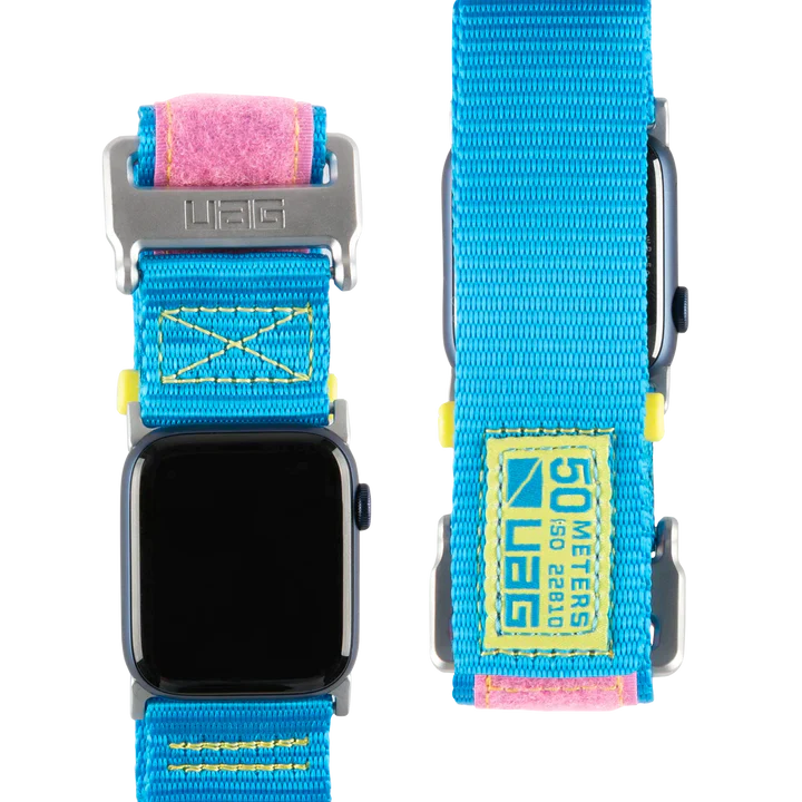 UAG Active Strap Le - Apple Watch 45 / 44 / 42mm / Blue / Pink Accessories > Smart Watches