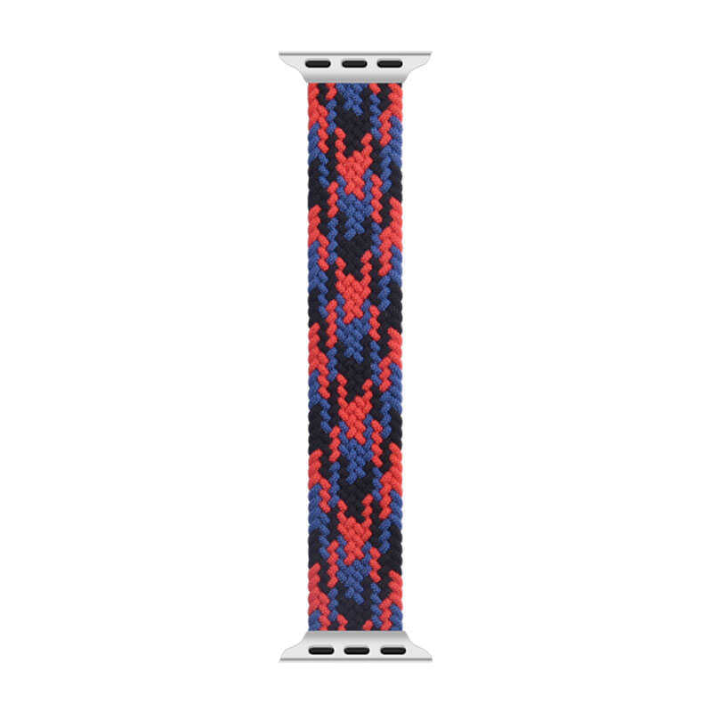 Wiwu Braided Loop Watch Band - Apple Watch 42/44/45/49mm / Black/Red/Dark Blue