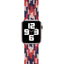 Wiwu Braided Loop Watch Band - Apple Watch 42/44/45/49Mm / Pink/Red/Dark Blue